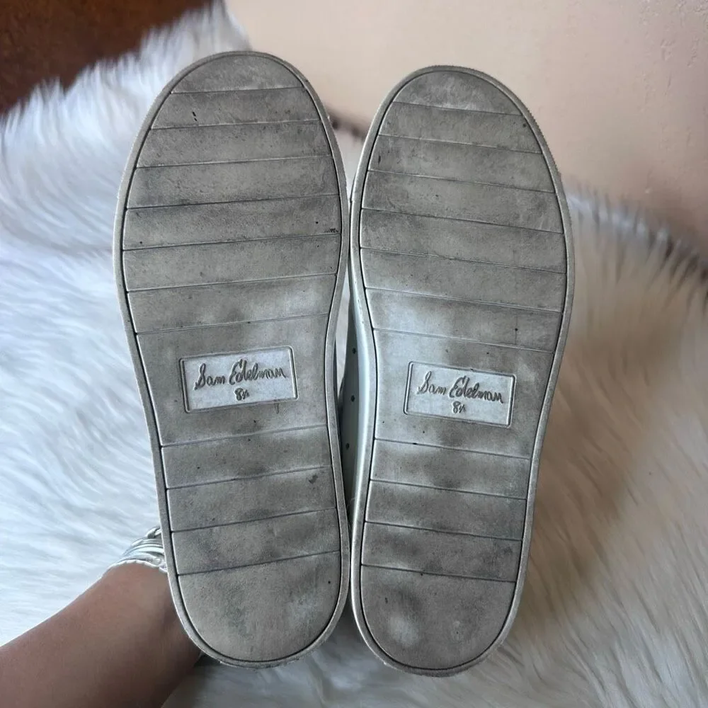 Sam Edelman Ethyl Lace up Sneakers Size 8.5